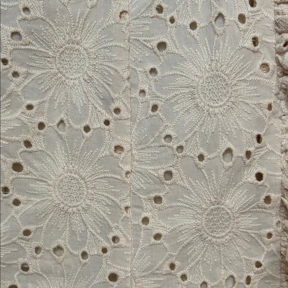 Happy x Nature Kate Hudson Daisy Eyelet Romper, Size 2 - Picture 9 of 16